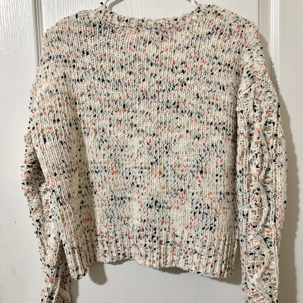 Multi colored sweater